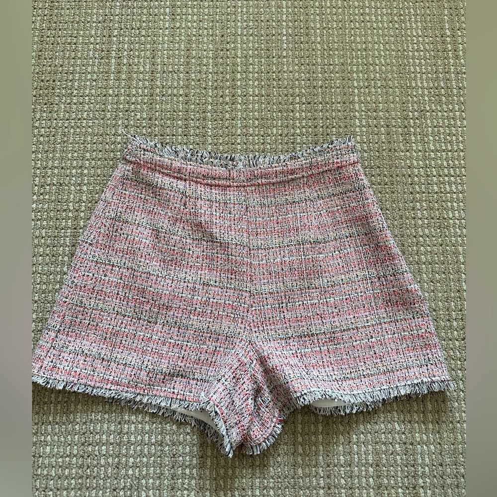 tweed shorts, cinq a sept
